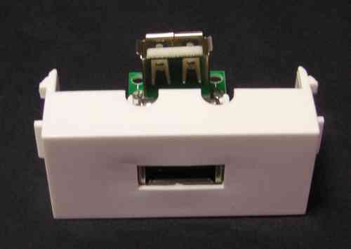 USB 2.0 AF to AF 90 Degree Line Module N86-602AAL